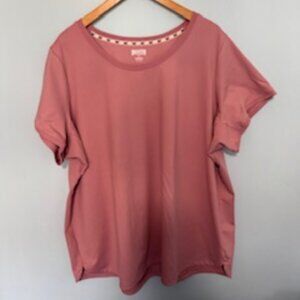 DULUTH Trading Co Short Sleeve Pink NOGA Classic Athletic Wear 3X